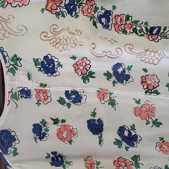 "Nina", "Boheme" Floral combo tee" By "We the free, By Free People" 🦋 - Picture 8 of 16